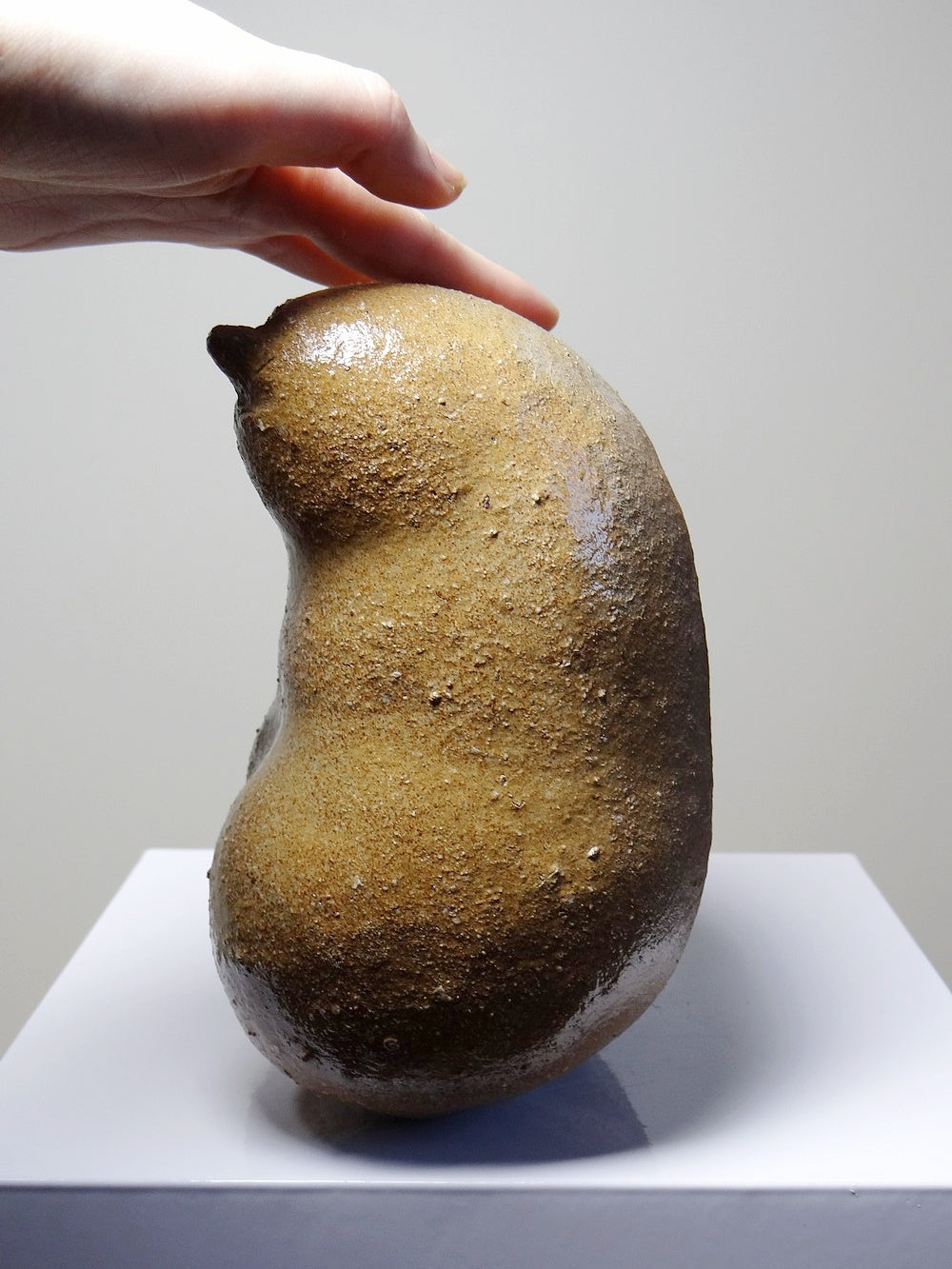 Vintage Venus Skulptur von JMB für Kunst Grès sandgestrahlt braun