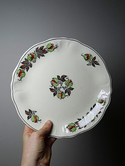 Vintage Obstschale "Marrons" von Longchamp polychrom