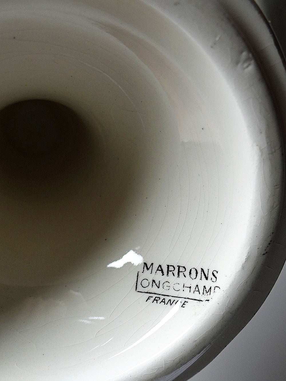 Vintage Obstschale "Marrons" von Longchamp polychrom