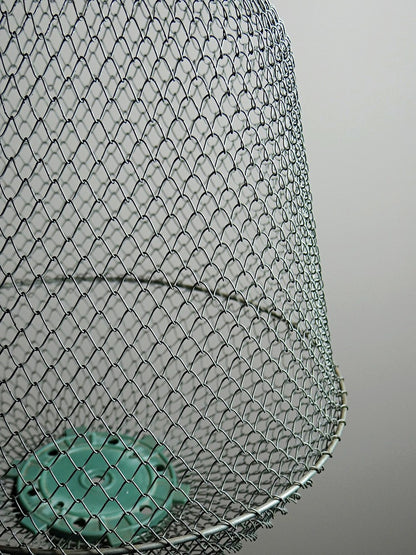 Vintage Fischreuse XL von Maillinox grün grau-blau