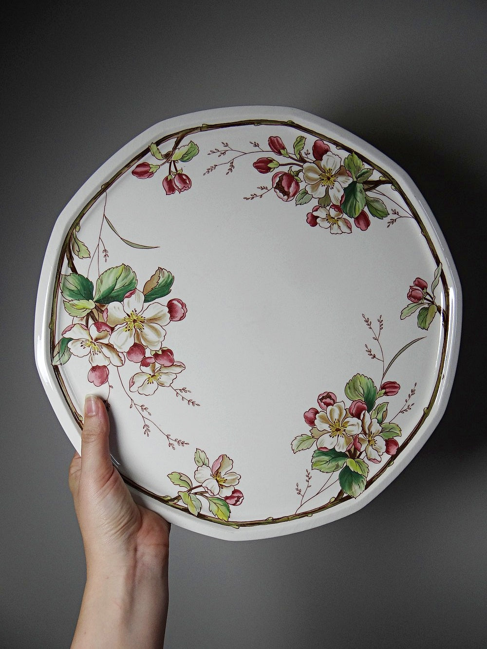Vintage Tortenplatte "Portobello" von Villeroy und Boch