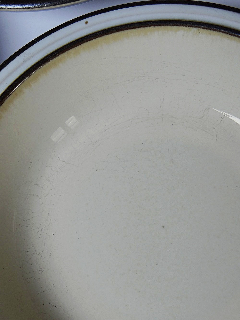 Set von 8 Vintage Schale Denby für Denby England