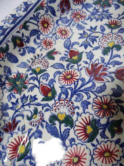 Vintage Tablett "Cachemire" von Gien