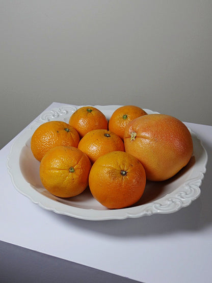 Vintage Servierplatte Porzellan Limoges Weiß