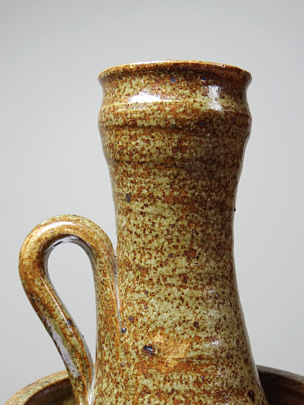 Vintage Kerzenhalter im Stil von Baudat für La Borne Braun