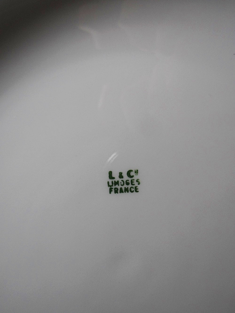 Vintage Geschirr Lafarge+Co für Lafarge+Co in Weiß
