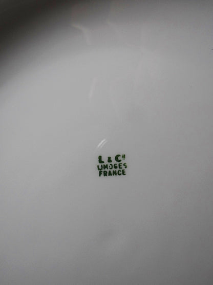 Vintage Geschirr Lafarge+Co für Lafarge+Co in Weiß