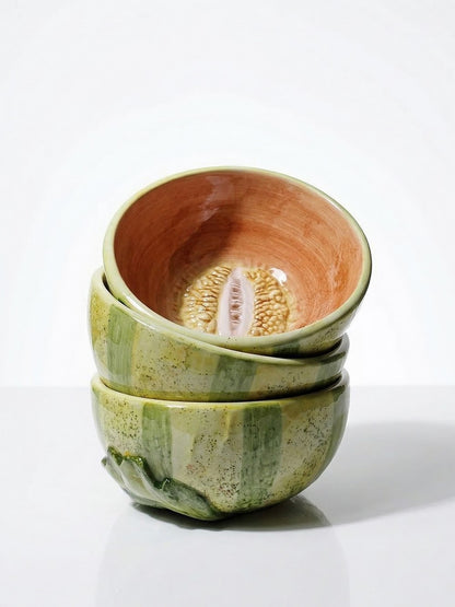 Vintage Schale Melone schwarz für EDW ©