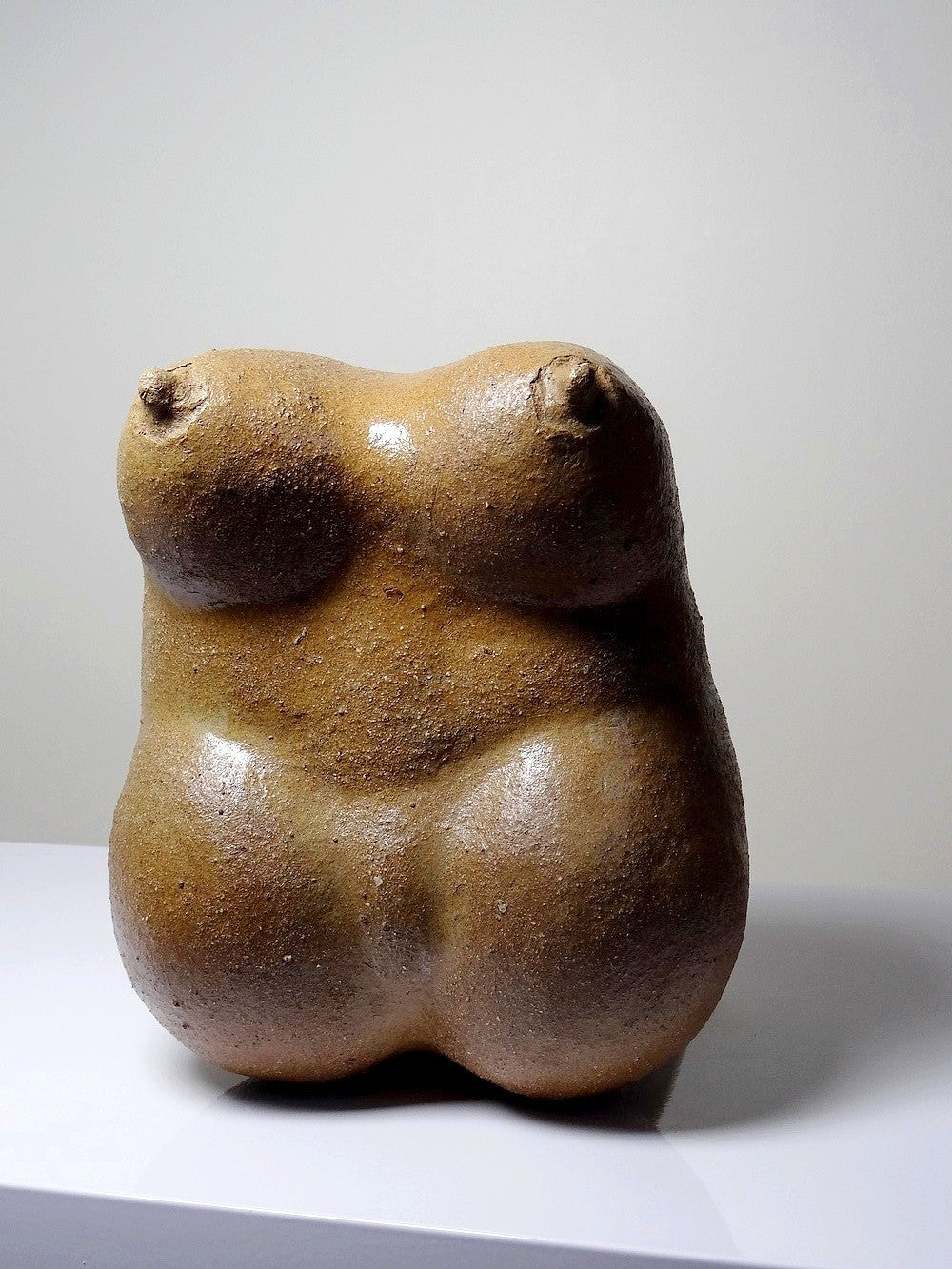 Vintage Venus Skulptur von JMB für Kunst Steinzeug braun