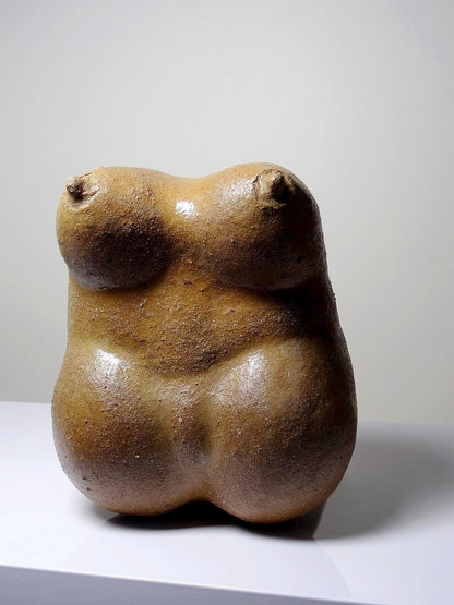 Vintage Venus Skulptur von JMB für Kunst Steinzeug braun
