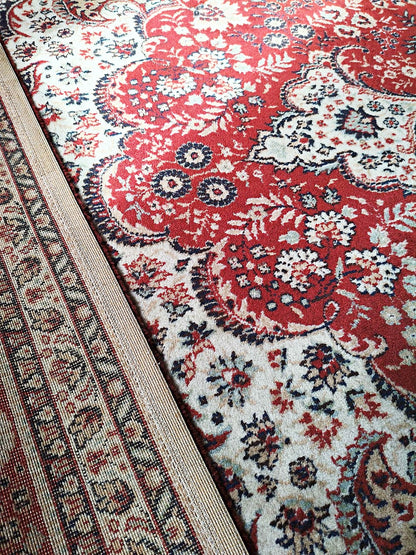 Vintage Teppich "Qualité Lussac" Perserdekor 240x340 cm aus Frankreich