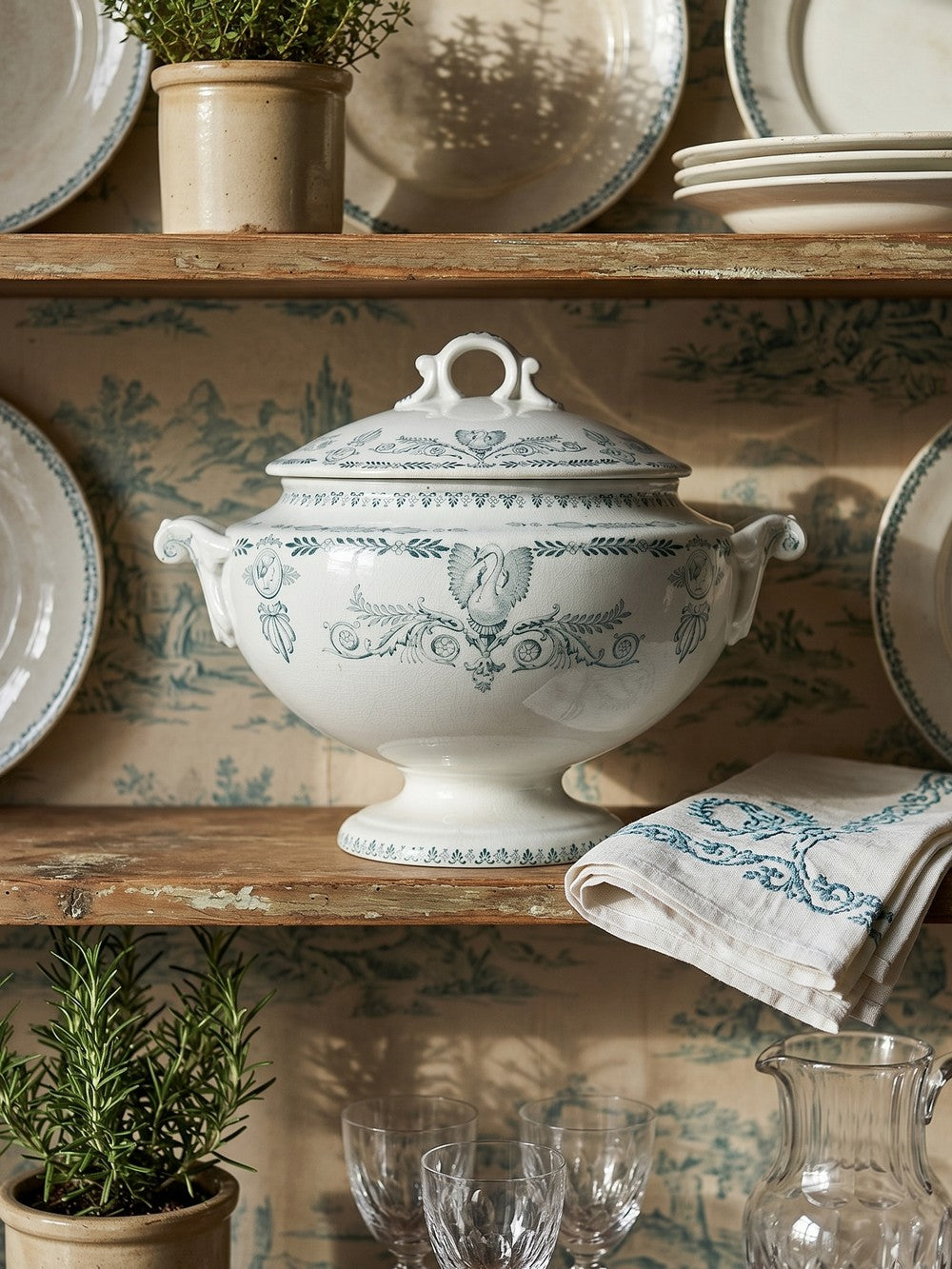 Vintage Terrine Compiègne von K&G Lunéville