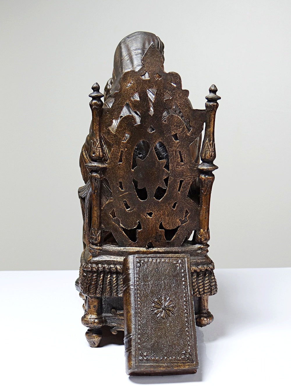 Vintage Statuette Vierge à la Chaise religiöses Motiv