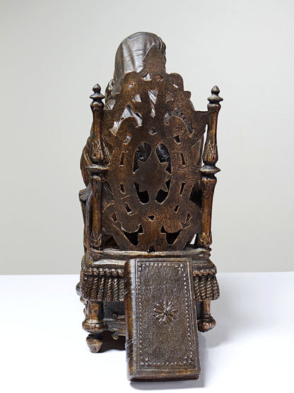 Vintage Statuette Vierge à la Chaise religiöses Motiv