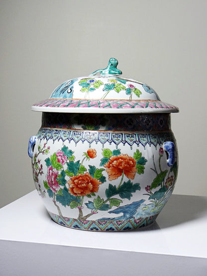 Vintage Servieraccessoire von chinesischer Manufaktur für Tongzhi nian zhi Multicolor
