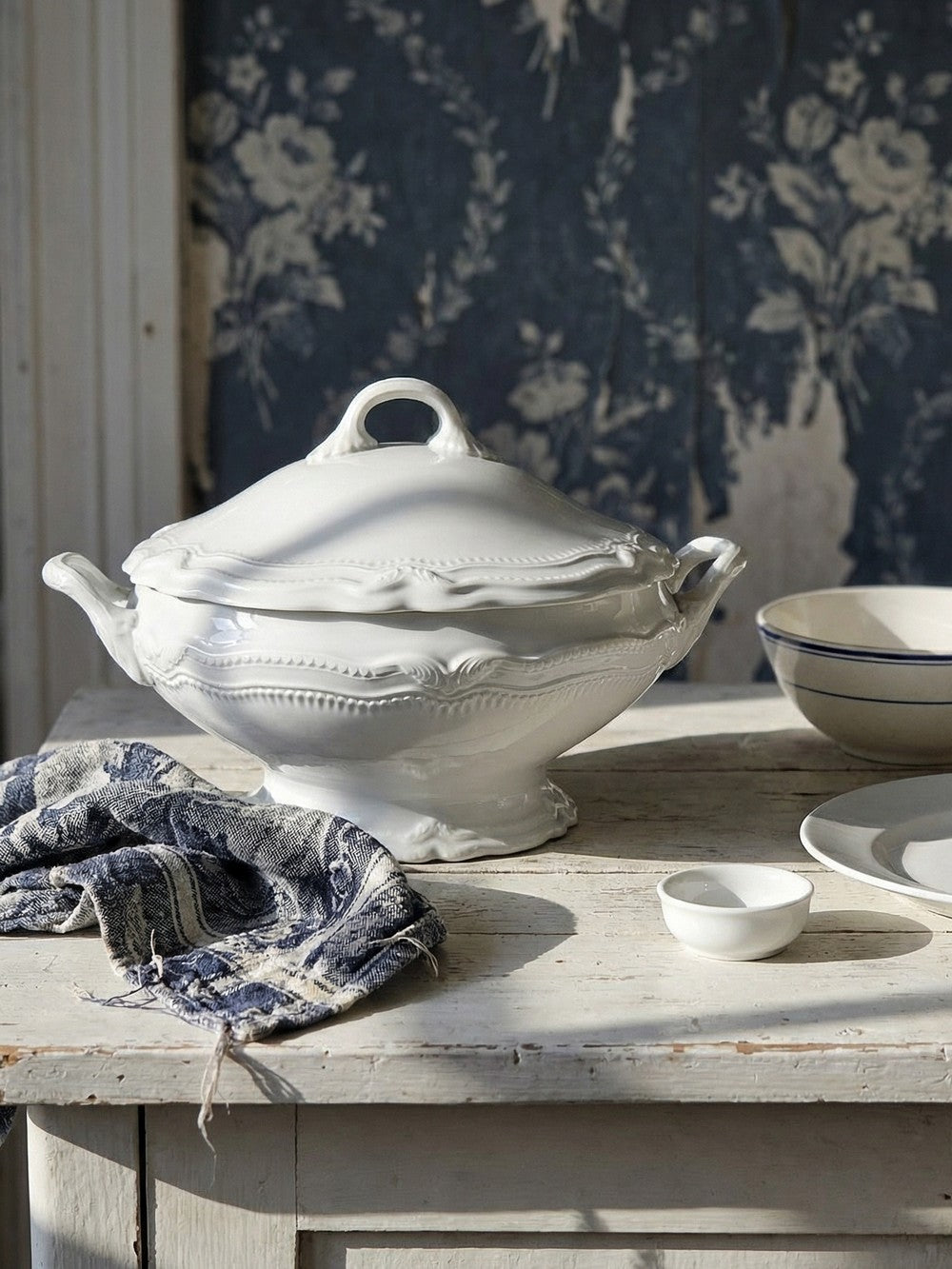 Vintage Suppenterrine von Bernardaud für Limoges Porzellan