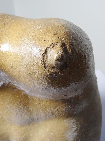 Vintage Venus Skulptur von JMB für Kunst Steinzeug braun