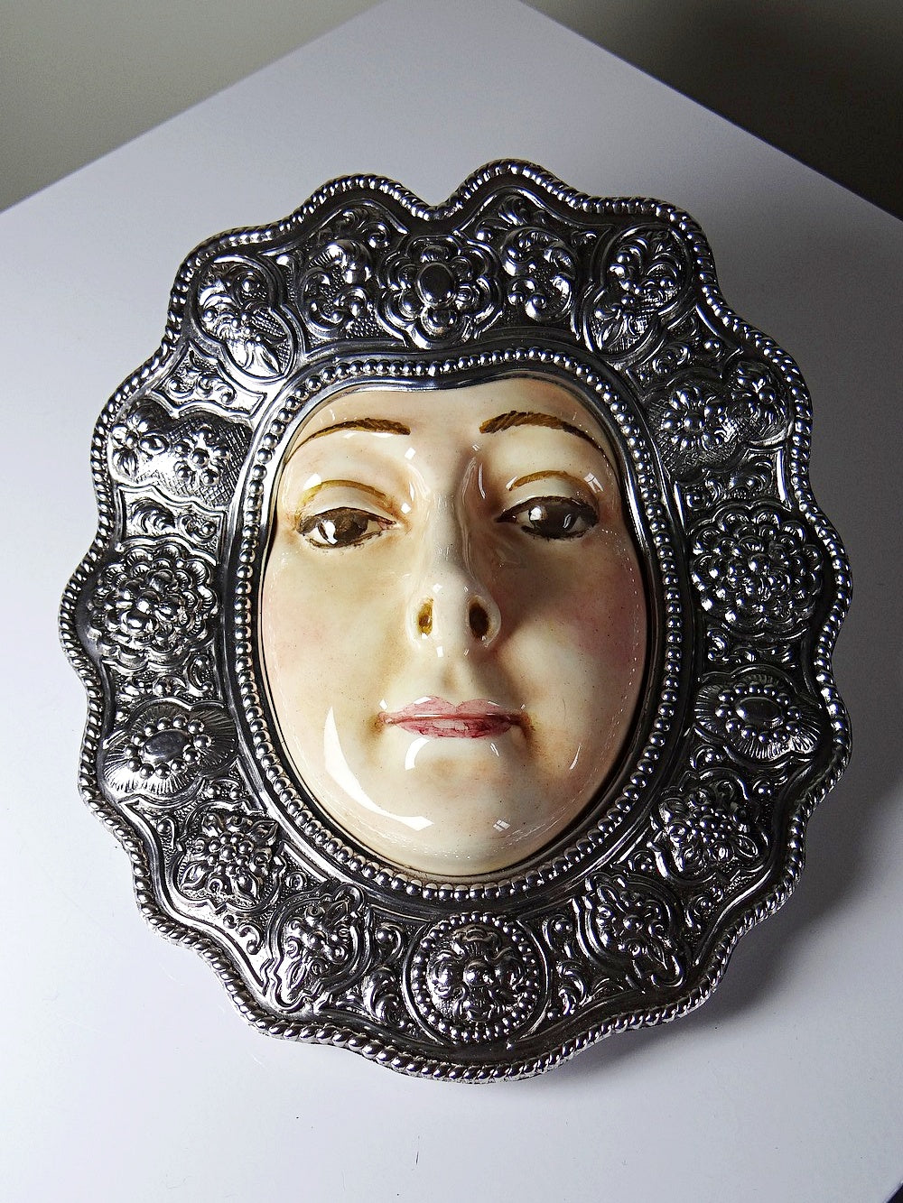 Vintage Wand Ex-Voto Vierge du Rocío, Spanien