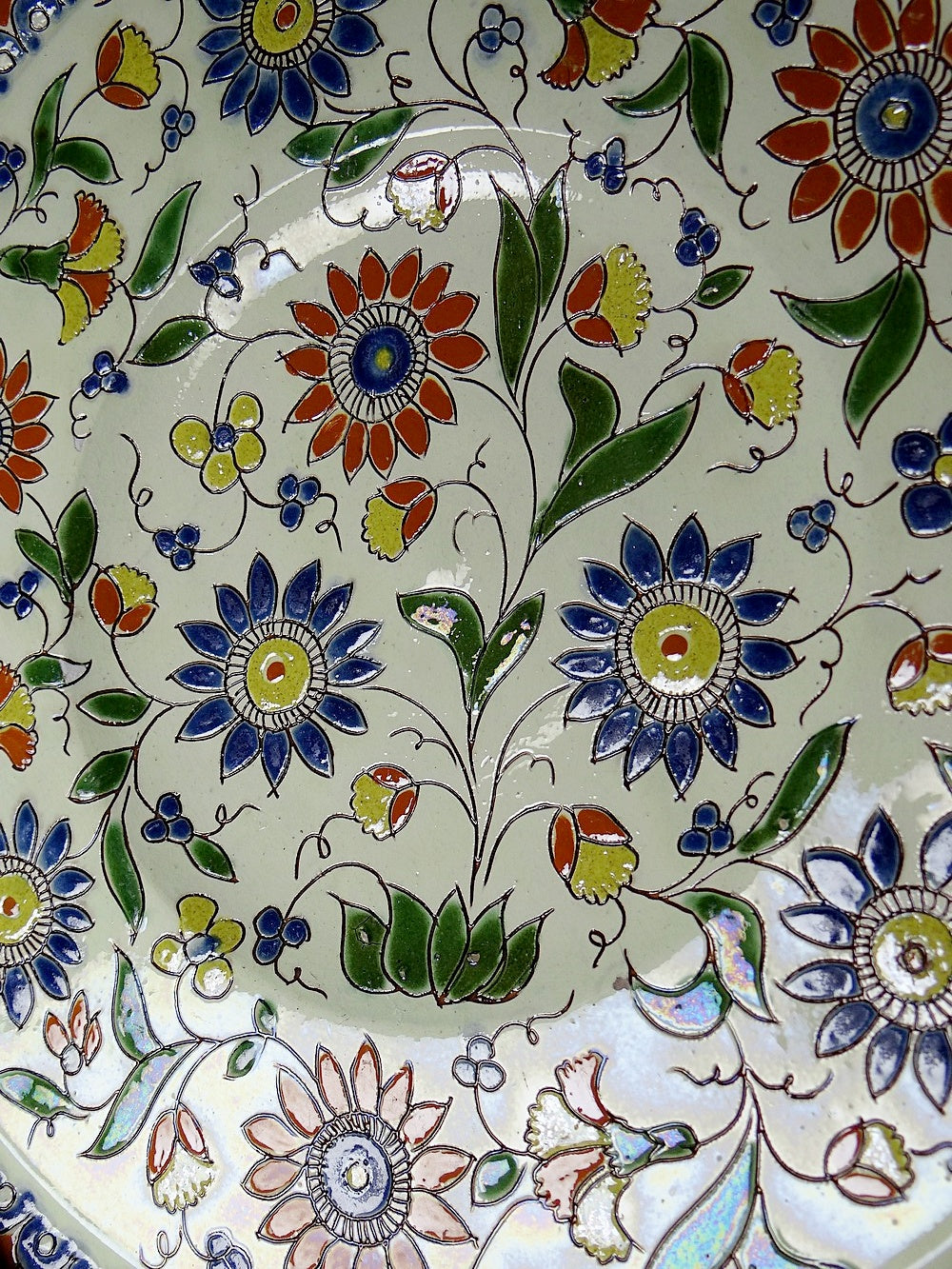 Vintage Emaille Schale von Schoch-Läderach für Schoch-Läderach selten