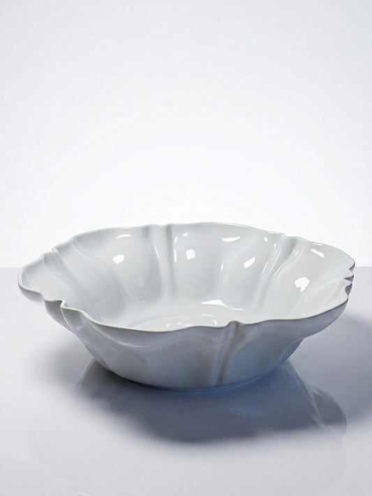 Vintage Schale von Limoges France für Limoges France weiß grau blau