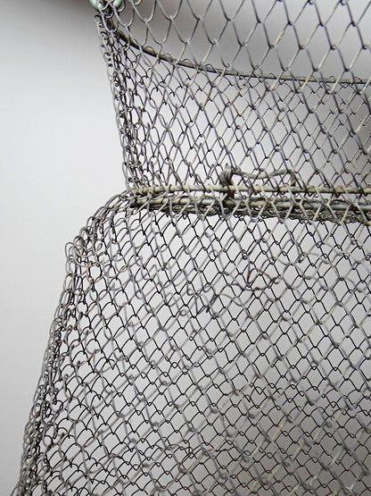 Vintage Fischreuse von Maillinox für Braun, Metall oxidiert