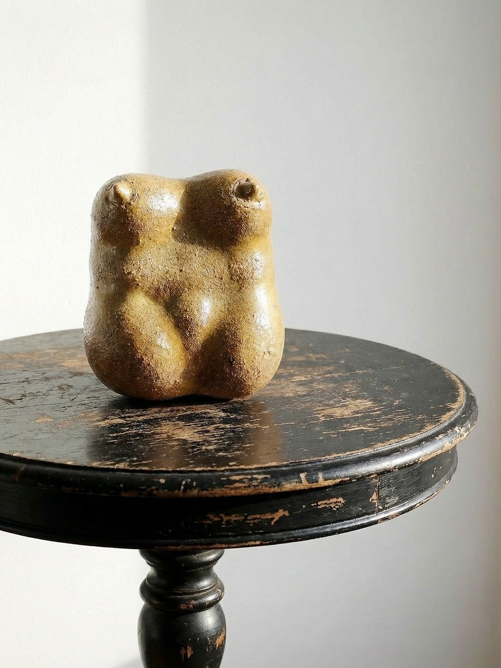 Vintage Venus Skulptur von JMB für Kunst Grès sandgestrahlt braun