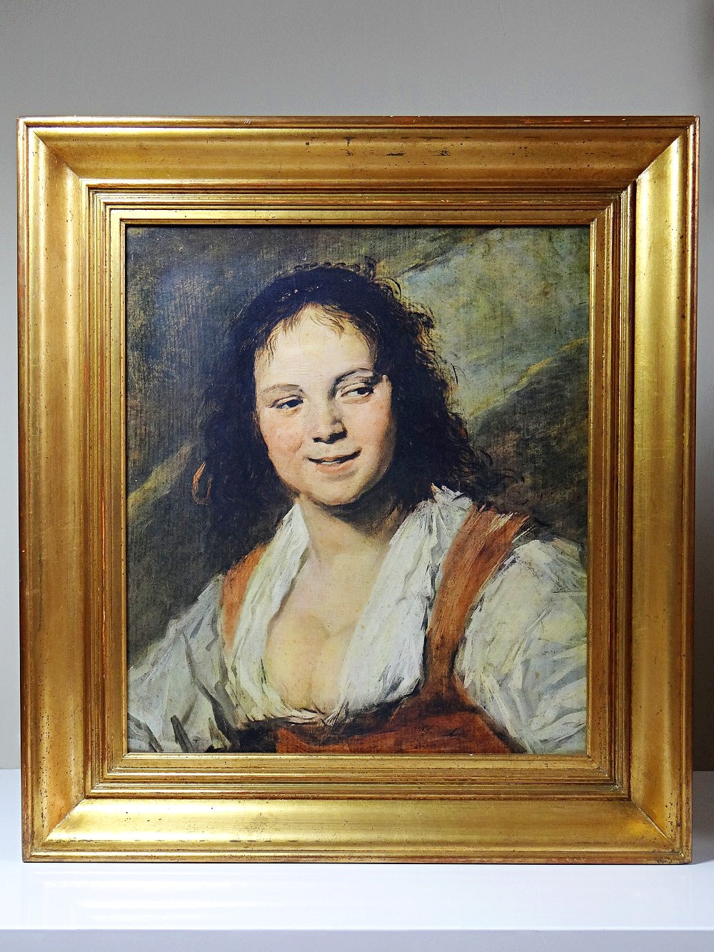 Vintage Porträt "La Bohémienne" von Hals für S.P.A.D.E.M.