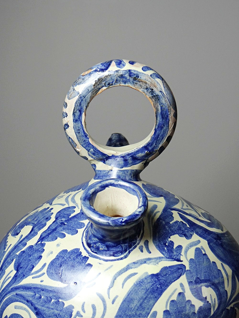 Vintage Majolika Wasserkrug von Domingo Punter