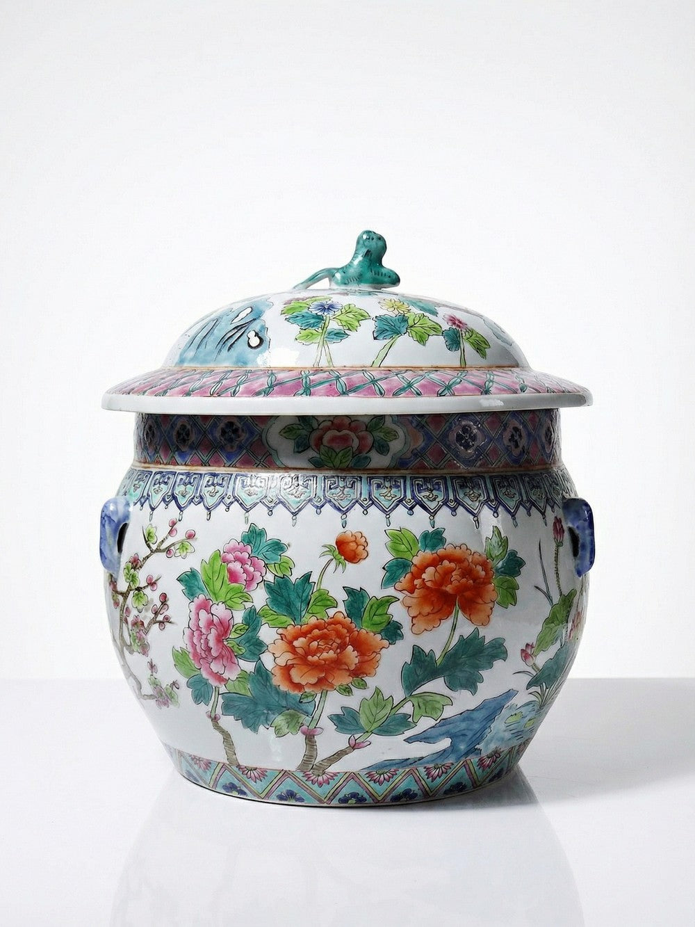 Vintage Servieraccessoire von chinesischer Manufaktur für Tongzhi nian zhi Multicolor