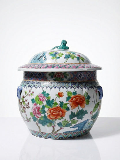 Vintage Servieraccessoire von chinesischer Manufaktur für Tongzhi nian zhi Multicolor