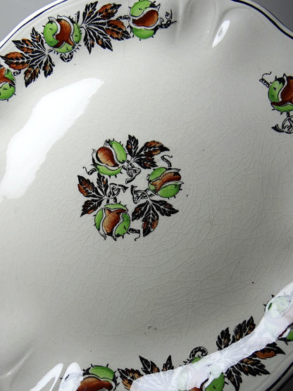 Vintage Obstschale "Marrons" von Longchamp polychrom