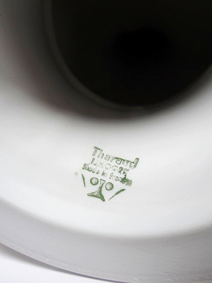 Vintage Büste Louise Brongniard nach Houdon für Tharaud Limoges WeißKunst