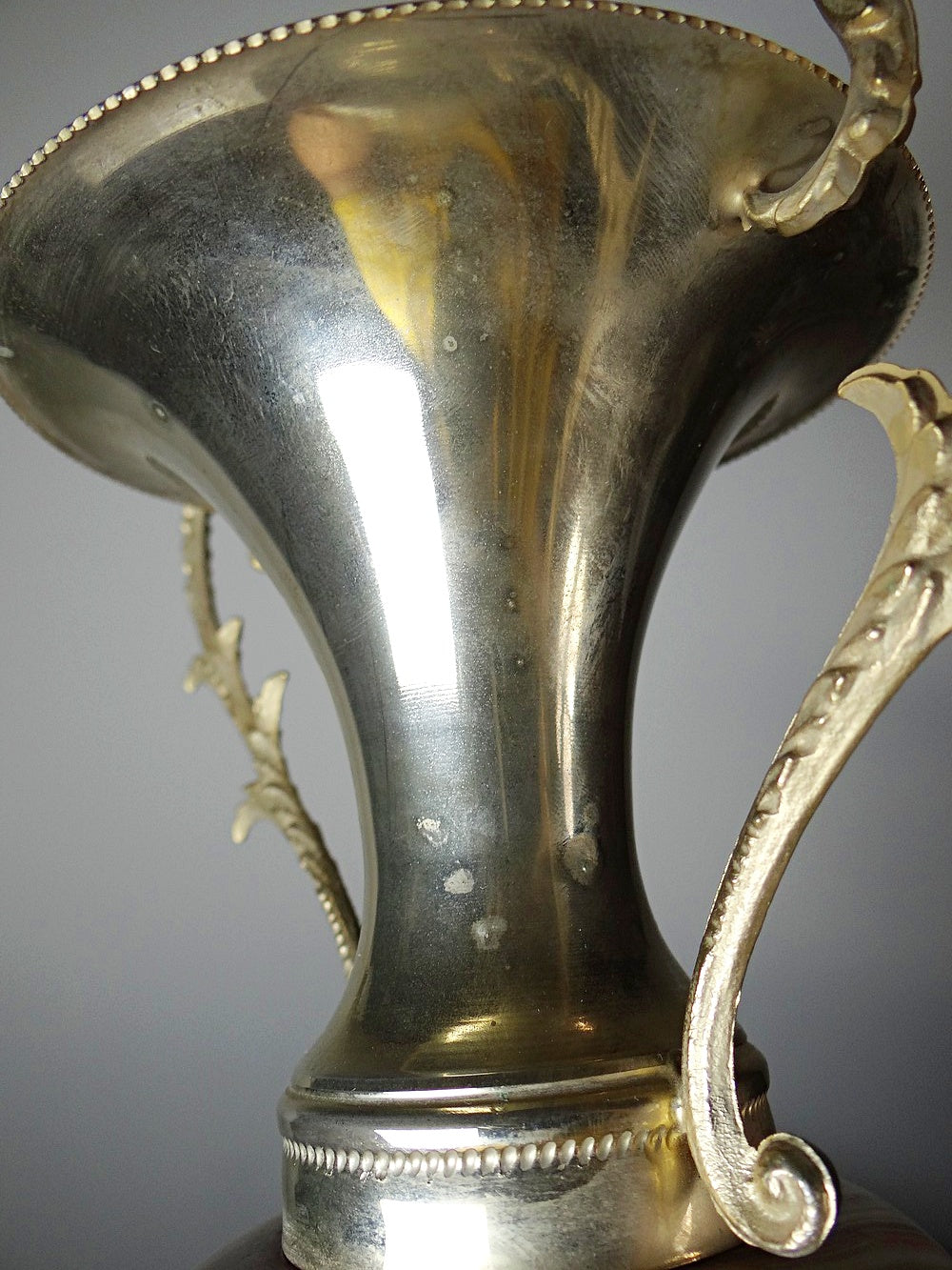 Vintage Cassolette aus Onyx und vergoldetem Metall, Italien