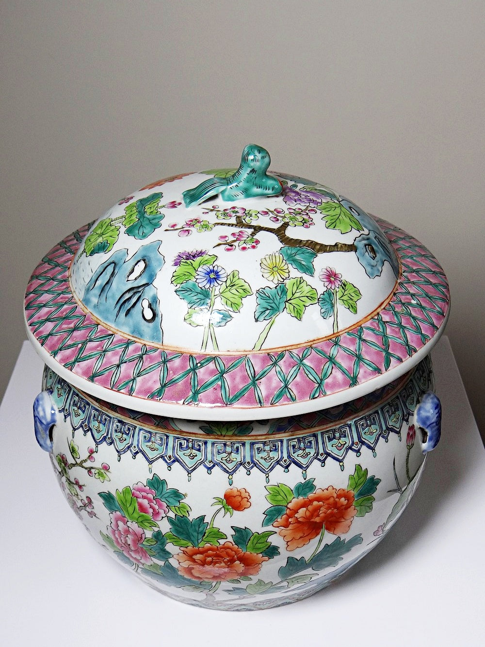 Vintage Servieraccessoire von chinesischer Manufaktur für Tongzhi nian zhi Multicolor