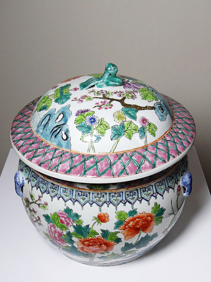 Vintage Servieraccessoire von chinesischer Manufaktur für Tongzhi nian zhi Multicolor