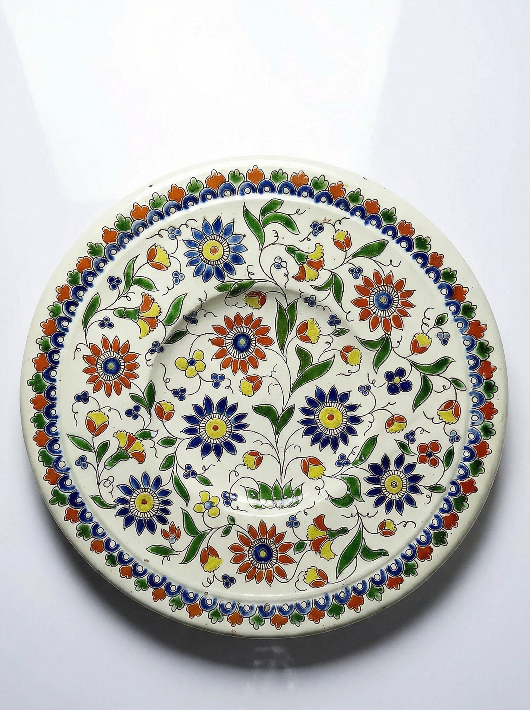 Vintage Emaille Schale von Schoch-Läderach für Schoch-Läderach selten