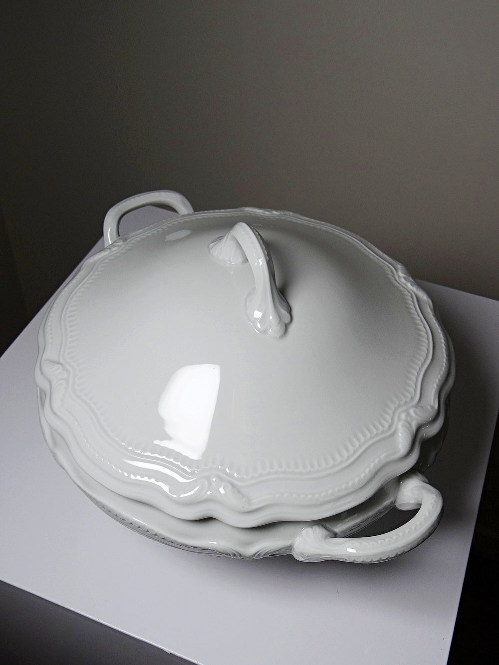 Vintage Suppenterrine von Bernardaud für Limoges Porzellan