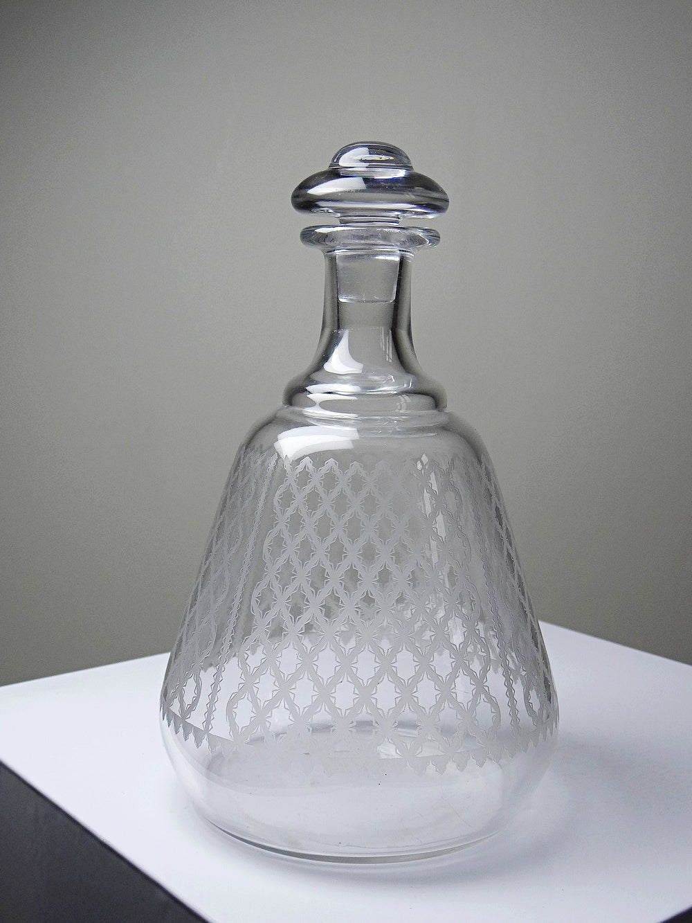 Vintage Kristallkaraffe Alhambra von Baccarat für Baccarat, transparent