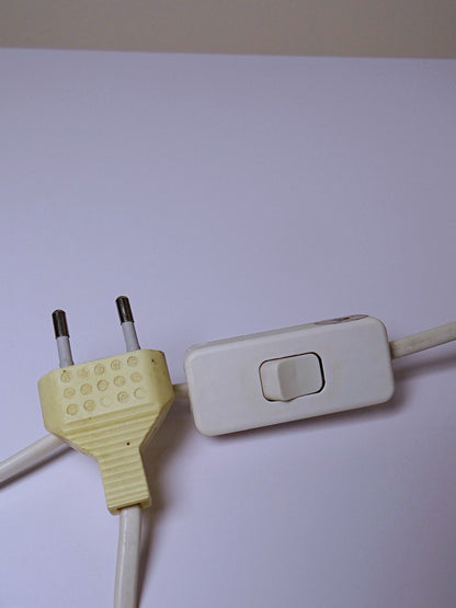 Vintage Lampe von Le Dauphin für Le Dauphin beige