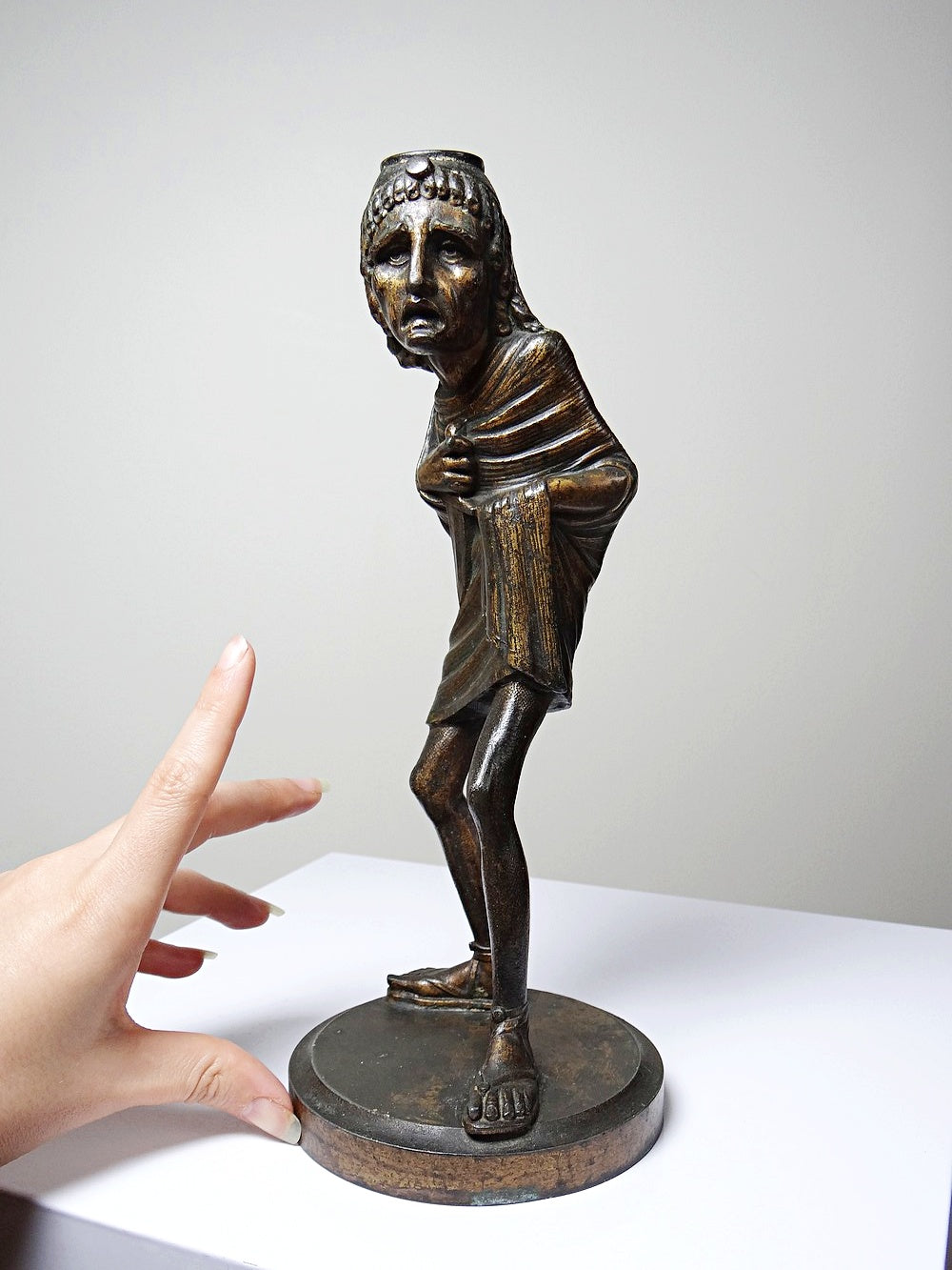 Vintage Bougeoir "La Lune" Frédérick Lemaître