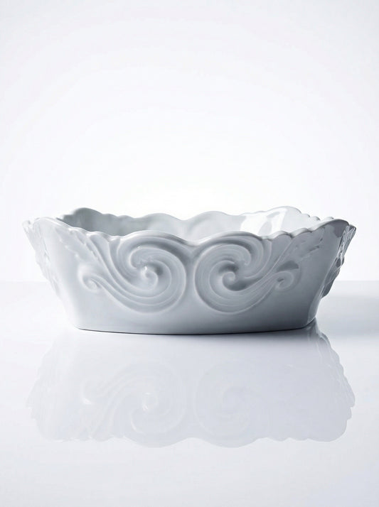 Vintage Schüssel von Limoges für Porzellan celadongrün