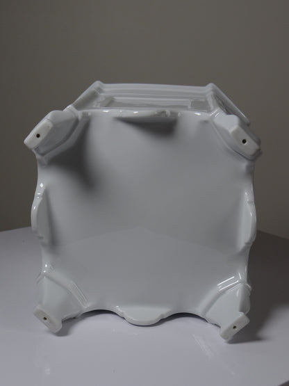 Vintage Übertopf aus Limoges-Porzellan auf Füßen, Rococo-Stil