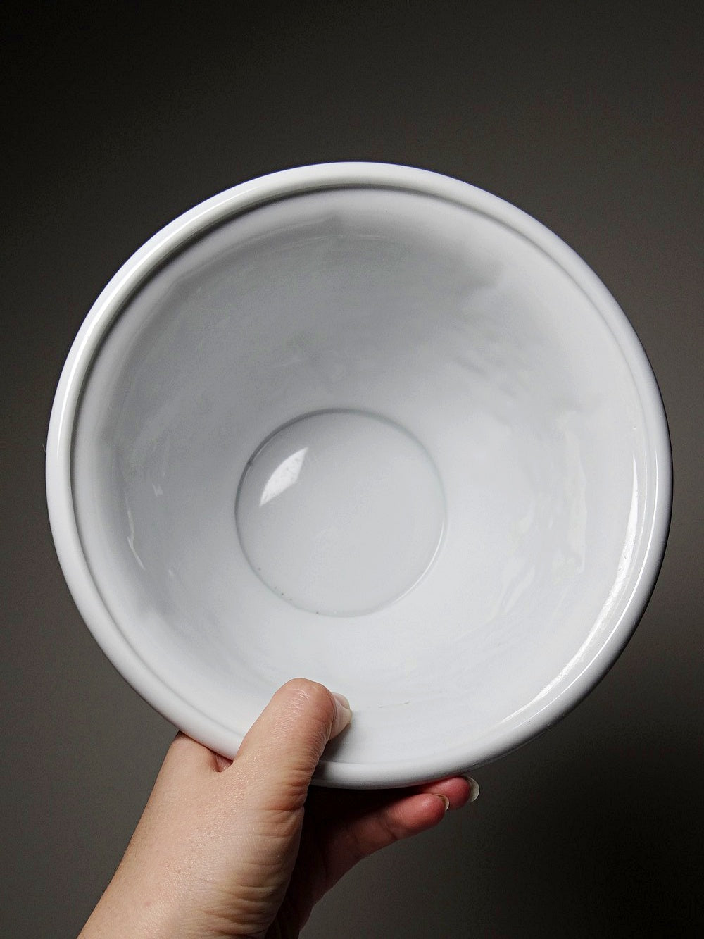 Vintage Übertopf für Porcelaine de Limoges weiß blassblau/céladon