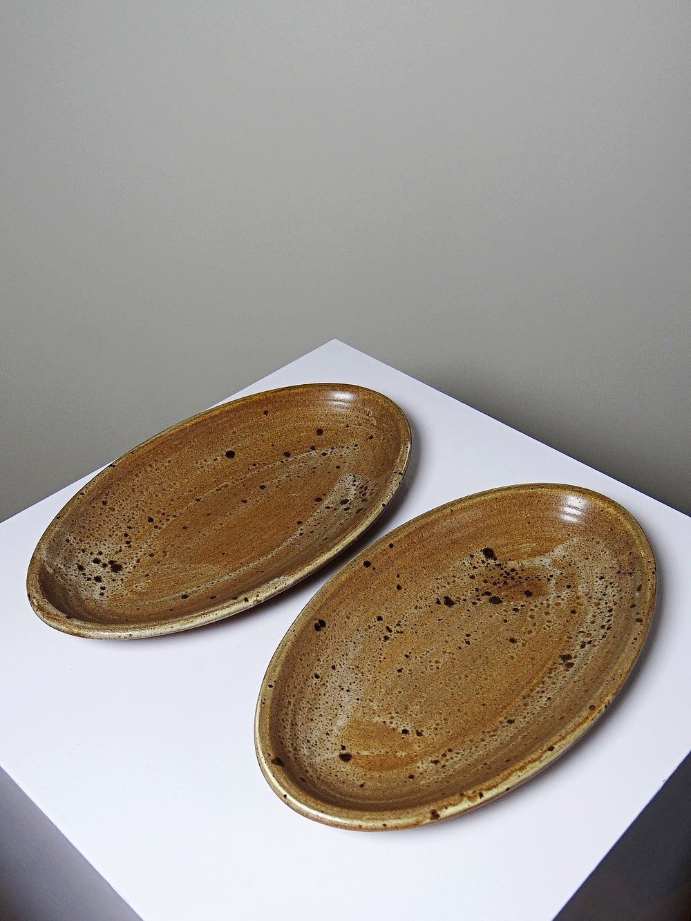 Vintage Schale von Salins für Salins Inaltérable oval braun