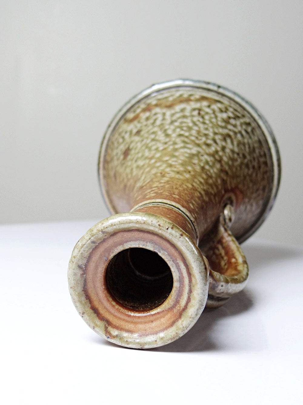 Vintage Keramikvase Le Don Braun