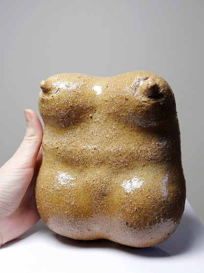 Vintage Venus Skulptur von JMB für Kunst Grès sandgestrahlt braun