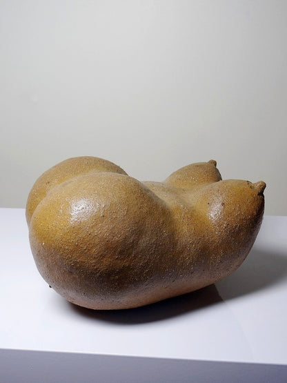 Vintage Venus Skulptur von JMB für Kunst Steinzeug braun