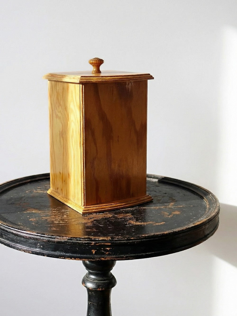 Vintage Brotkasten beige