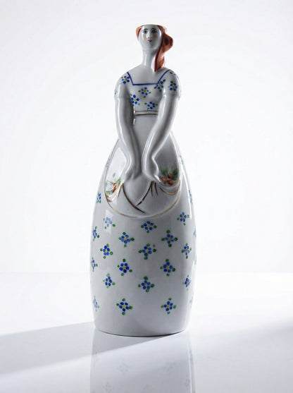 Vintage Vase Prunellia von Lucien Willmetz für Michelaud Limoges Robj Paris Stil