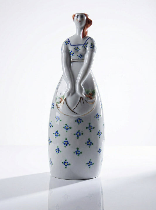 Vintage Vase Prunellia von Lucien Willmetz für Michelaud Limoges Robj Paris Stil